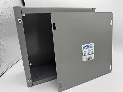 Unity 10104SC Type 1 Electrical Steel Enclosure 10  X 10  X 4  Heavy Duty Metal • $41.99