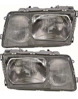 Euro Headlights Kit For Mercedes W126 350SDL 380SE 500SEL 420SEL 560SEL L + R • $899