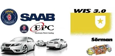 SAAB 9-3 9-5 1997-2011 Workshop Information System WIS 3.0 +EPC Parts Catalog • $4.36