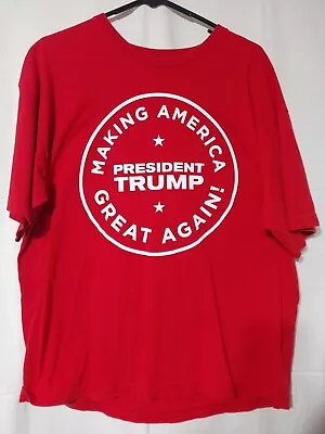 Donald Trump Making America Great Again T Shirt Mens XL Made In USA Official  • $11