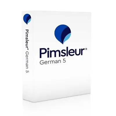 Pimsleur German Level 5 CD: Learn To Speak And Understand German With Pimsleur L • £273.18