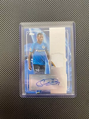 Topps UEFA Champions League 2017 Stefano Denswil /50 Patch Autograph Club Brugge • £22.99