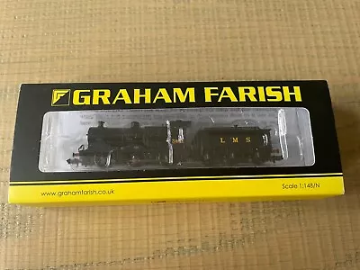 Graham Farish N Gauge Midland Class 4F Locomotive In LMS Black. 6 Pin DCC Ready • £49.99