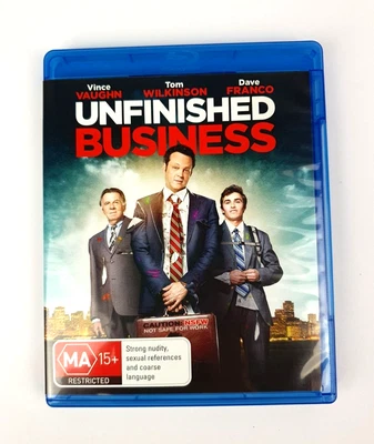 $6.80 • Buy Unfinished Business Blu-ray Comedy Movie Vince Vaughn Dave Franco