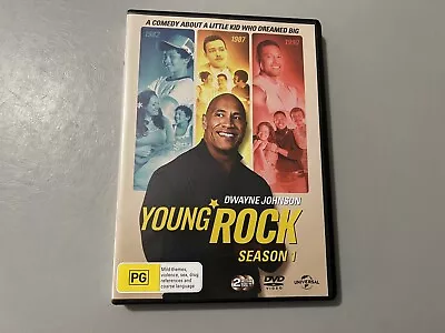 Young Rock Season 1 DVD 2021 Comedy Series One Dwayne ‘The Rock’ Johnson R4 • $9.78