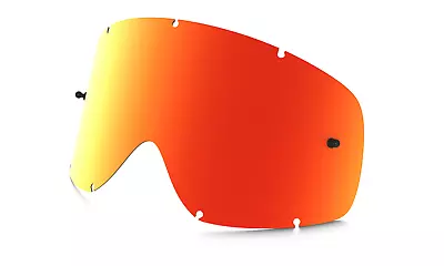 Genuine Oakley O-Frame MX Goggle Replacement Lens Fire Iridium • $14.99