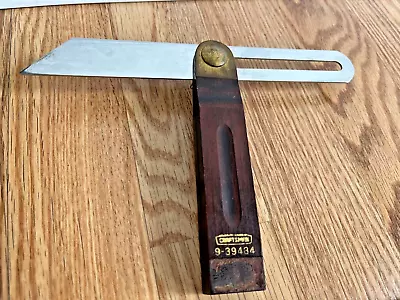 Vintage Craftsman Sliding T Bevel Square 8  Stainless Blade USA • $15.99