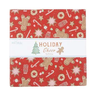  Holiday Cheer  By My Mind's Eye For Riley Blake 10  Stacker 42 Precuts • $39.95