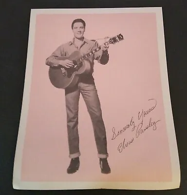  Elvis Presley  Signed Photo  Print  8x10in 1964  Vintage Authentic  A#2 • $199.99