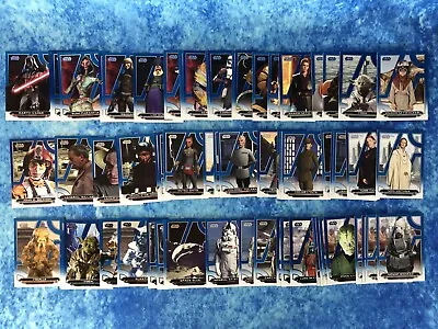 Star Wars: Galactic Files 2018 BLUE Parallel SINGLE Non-Sport Trading Card Topps • £1.29