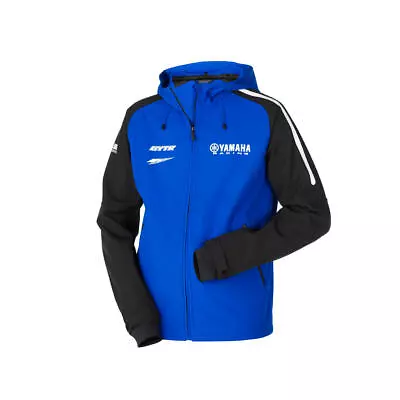 Official Yamaha Racing Paddock Blue Team Men's 'Sefton' Softshell Jacket • £103