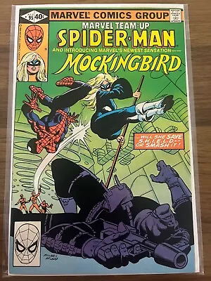 Marvel Team-Up (1972) #95 1st Appearance Of Mockingbird • $150