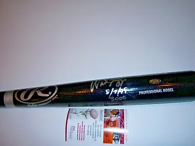 Wade Boggs Redsoxyankees 8/7/99 3000 Hit Jsa/coa Signed Big Stick Bat • $275