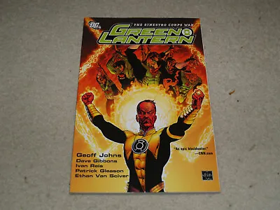 Green Lantern Sinestro Corps War Volume 1 One TPB ( DC 2008 ) First Printing • $16.95