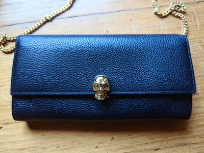 $519 • Buy Alexander McQueen In Original Box - Black Skull Bag