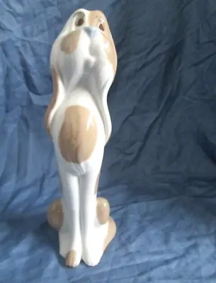 PORCEVAL Tall Cocker Spaniel Figurine.  Made In Spain.  MARKED. VINTAGE.  MINT! • $63.89