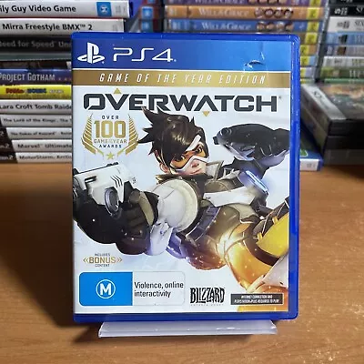 Overwatch Sony PlayStation 4 Game *No Manual* (PAL) • $20