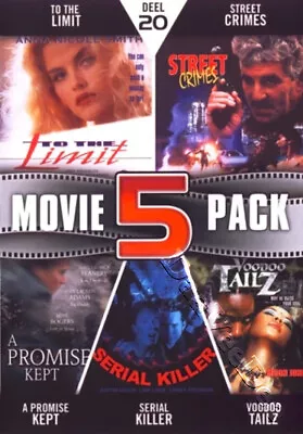 Movie 5 Pack Collection (Part 20) NEW PAL Cult DVD Anna Nicole Smith Mimi Rogers • $24.99