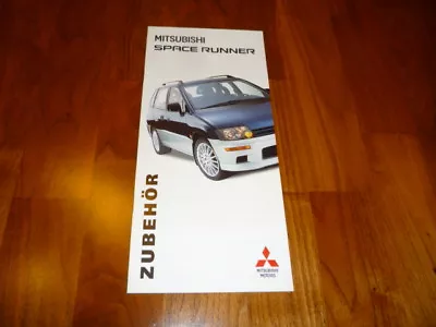 Mitsubishi Space Runner Accessories Brochure 09/1999 • $5.40