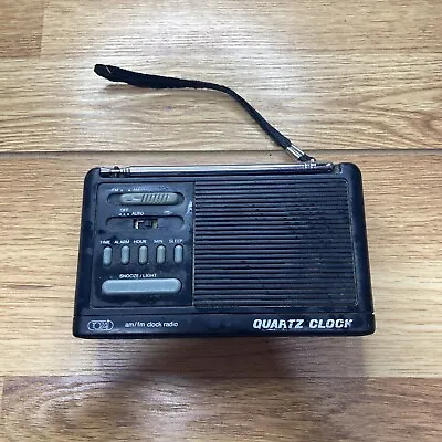 Vintage | TOZAI | Cordless AM/FM Alarm Clock Radio | Model #6868 Tested Working • $7.48