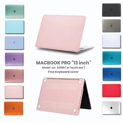$15.80 • Buy Macbook Pro 13  Inch Case 2019 Release A2159 Matte Hard Case Shell Apple Mac