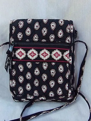 Vera Bradley Mini Hipster Classic Black Retired Excellent Condition • $29.99