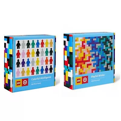 LEGO Collection Target Playful Bricks And Colorful Minifigures Puzzles New • $27.32