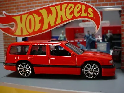 VOLVO 850 ESTATE  ☆red Station Wagon☆case Fresh☆ 2021 Hot Wheels LOOSE • $1.99