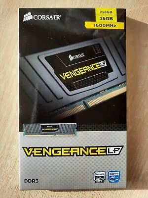 Corsair 16gb 1600mhz Vengeance Lp DDR3 Ram • £7.50