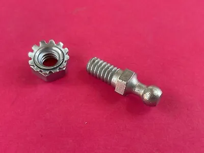 68-70 GM Rochester Carburetor Throttle Cable Ball Stud 1/4” X 20 W/ Nut 3924414 • $19.95