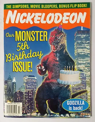 Nickelodeon Magazine (June/July 1998) Charles Schulz Phil Moore Interviews • $24.95