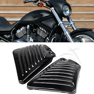 Black Airbox Frame Neck Side Cover For Harley V-Rod VRSCA VRSCF Night Rod VRSCDX • $36.98