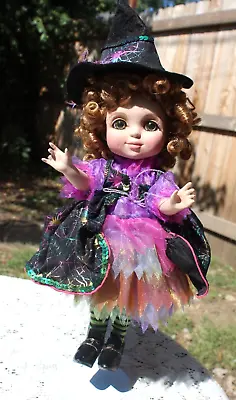 Marie Osmond ADORA SPELL BELLE Halloween Witch Girl Doll 12  Porcelain Signed • $47.99
