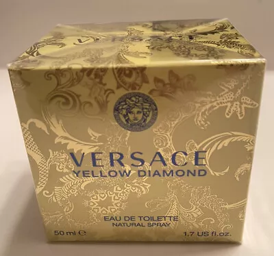 Versace Yellow Diamond Perfume EDT Spray For Women 1.7 OZ • $42