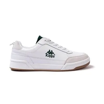 Men's Trainers Kappa Authentic Rocca Low Lace Up Casual In White • £34.99