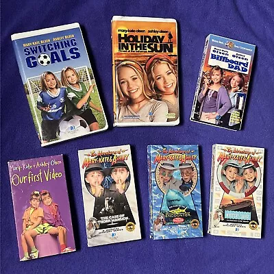 Mary Kate And Ashley Olsen VHS Movie Lot Of 7 • $28