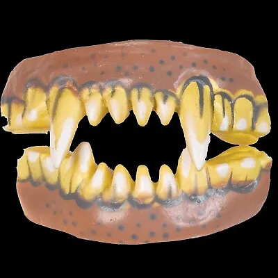 Scary Cosplay WEREWOLF FANGS MONSTER DENTURE Costume Prop Accessory Horror Teeth • $6.97