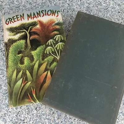 Green Mansions W H Hudson Covarrubias Illustrated Heritage Press 1944 Slipcase • $8.99