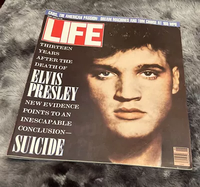 Vintage Elvis Presley On Cover Life Magazine June 1990 • $12