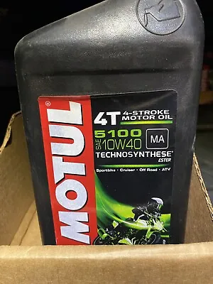 MOTUL 5100 4T Motorcycle Oil 10w-40 • $19.44