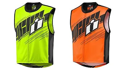 Icon Men's Mil Spec 2 Military Hi-Viz Safety Vest For Motorcycle Street Riding • $45
