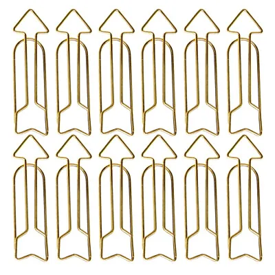 12PCS Clips Metal Trim The Office Decorations Paper Clip Bookmarks Clips • $8.64