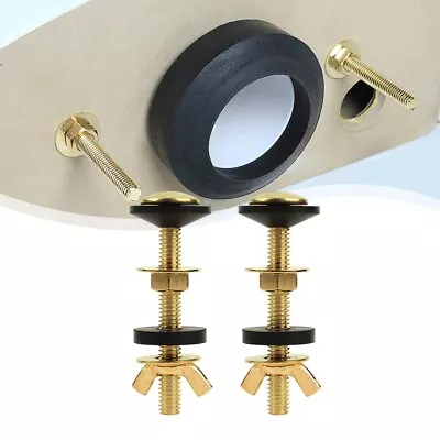 Durable Toilet Cistern Fixing Kit For Secure Sealing Easy Installation • £9.13