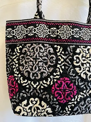 Vera Bradley Bag Purse Small Retired Winter 2013 Pattern Canterberry Magenta • $14.99