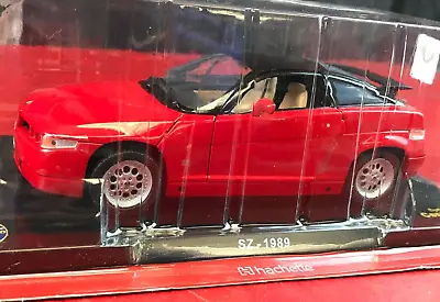 NIB SEALED Diecast Hachette RED ALFA ROMEO SZ 1989 Centenary Edition 1:24 • $62.10