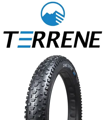 Terrene Cake Eater Light 27.5x 4.5  180 Studded Fat Bike Foldng Ice Snow Tire TR • $183.50