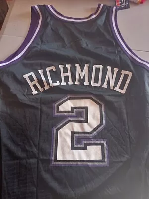 Champion Mitch Richmond Sacramento Kings NBA Basketball Jersey Adult Medium 40 • $63