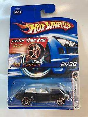 2006 Hot Wheels 1969 Camaro First Editions 21/38 Faster Than Ever • $3.49