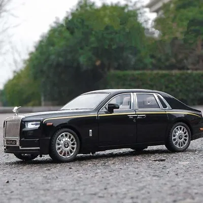 1/18 Rolls Royce Phantom Alloy Luxy Car Model Diecast & Toy Vehicles Metal Gift • $49.99
