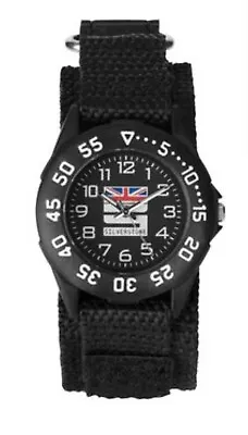 Limit Mens British Silverstone Racing Watch Black Dial Black Strap 5005 • £12.99